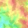 Топографическая карта Сокотеняты, высота, рельеф