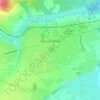 Топографическая карта Брошнев-Осада, высота, рельеф