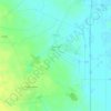 Топографическая карта Лихиничи, высота, рельеф