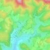 Топографическая карта Bischofrod, высота, рельеф