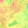 Топографическая карта Лаголовское сельское поселение, высота, рельеф