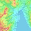 Топографическая карта Margate, высота, рельеф
