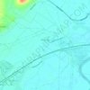 Топографическая карта Staythorpe CP, высота, рельеф