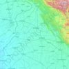 Топографическая карта Punjab, высота, рельеф