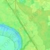 Топографическая карта Garath, высота, рельеф