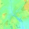 Топографическая карта Положино, высота, рельеф