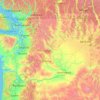Топографическая карта Washington, высота, рельеф