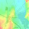 Топографическая карта Пономарёвка, высота, рельеф