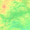 Топографическая карта Энгозеро, высота, рельеф