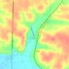 Топографическая карта Saginaw, высота, рельеф