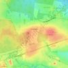 Топографическая карта Хохряки, высота, рельеф