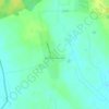 Топографическая карта Малая Крушиновка, высота, рельеф