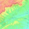 Топографическая карта Wilkes County, высота, рельеф