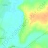 Топографическая карта Степаново, высота, рельеф
