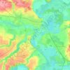 Топографическая карта Сумы, высота, рельеф