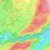 Топографическая карта Les Combes, высота, рельеф
