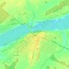 Топографическая карта Балви, высота, рельеф