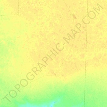 Топографическая карта Степновское сельское поселение, высота, рельеф