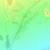 Топографическая карта Эльбан, высота, рельеф