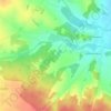 Топографическая карта Обельковичи, высота, рельеф