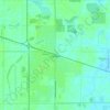 Топографическая карта Canora, высота, рельеф