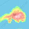 Топографическая карта Île Borden, высота, рельеф