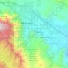 Топографическая карта Palm Springs, высота, рельеф