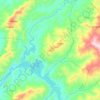Топографическая карта Sungro, высота, рельеф