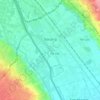 Топографическая карта Socorro, высота, рельеф