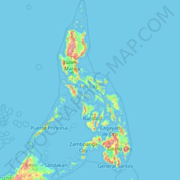 Карты Филиппин