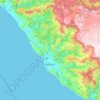 Топографическая карта Газипаша, высота, рельеф