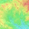 Топографическая карта Wharton State Forest, высота, рельеф