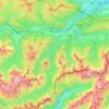 Топографическая карта Tarvisio, высота, рельеф