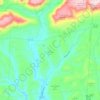Топографическая карта Sugarloaf Township, высота, рельеф