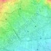 Топографическая карта Cicadas, высота, рельеф