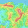 Топографическая карта Lemoiz, высота, рельеф