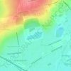 Топографическая карта Лиман-1, высота, рельеф
