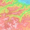 Топографическая карта Байкальское городское поселение, высота, рельеф