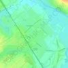 Топографическая карта Солнцево, высота, рельеф