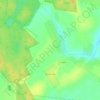 Топографическая карта Булыжицы, высота, рельеф