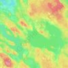 Топографическая карта Плодовское сельское поселение, высота, рельеф