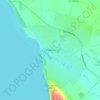 Топографическая карта Градижск, высота, рельеф