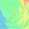 Топографическая карта Mappi, высота, рельеф