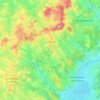 Топографическая карта Uxeau, высота, рельеф