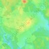 Топографическая карта Козино, высота, рельеф