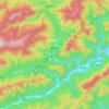 Топографическая карта 枫顺乡, высота, рельеф