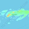 Топографическая карта Pulau Kofiau, высота, рельеф