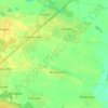 Топографическая карта Шевченківський старостинський округ, высота, рельеф