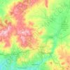 Топографическая карта Keçiören, высота, рельеф