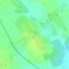 Топографическая карта Кривск, высота, рельеф